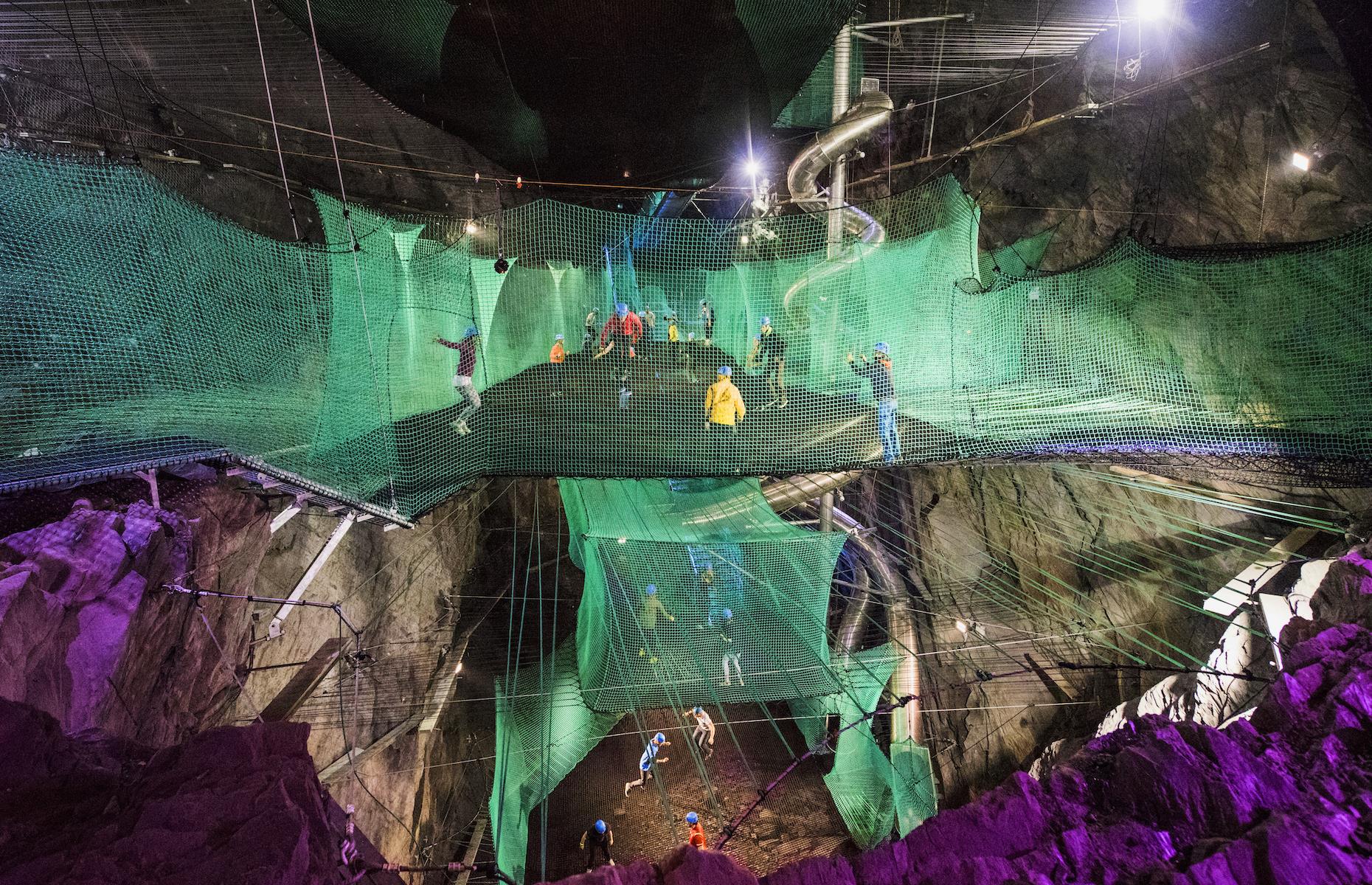 Llechwedd Slate Caverns, Merionethshire